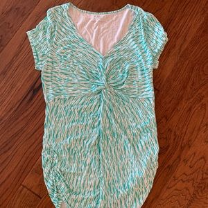 Motherhood Maternity Short Sleeve Shirt